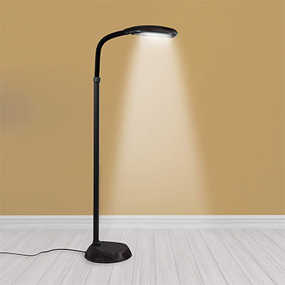 8. Kenley Natural Daylight Floor Lamp