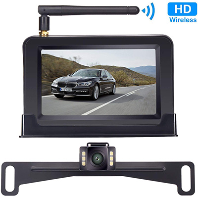 4. Yakry Backup Camera Wireless 4.3” Monitor Kit