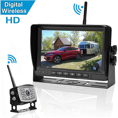 3. Amtifo Digital Wireless Backup Camera and 7” Monitor