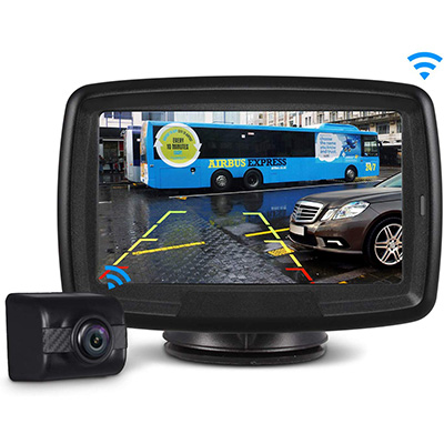 8. AUTO-VOX Wireless Backup Camera and Monitor Kit