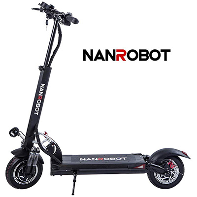 9. NANROBOT Powerful D5+ Electric Scooter