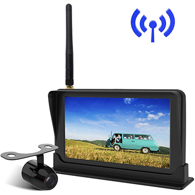 10. Peizeen Wireless Backup Camera with 4.3” LCD Screen (MN01)