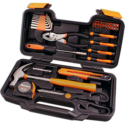 3. CARTMAN Orange 39-Piece Tool Set
