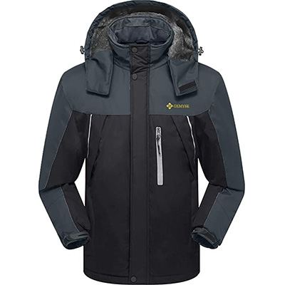 3. GEMYSE Men's Mountain Waterproof Jacket