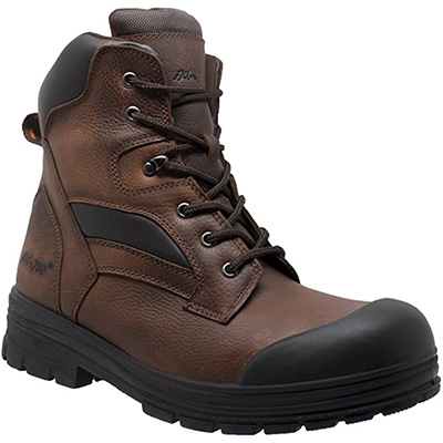 10. AdTec MenOs 8” Work Boots with Composite Toe