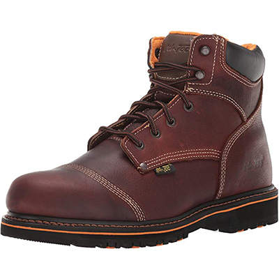 9. Ad Tec Men’s 6” Tumbled Leather Comfort Work Boot